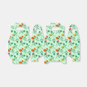 Florence met gekleurde rozen bloemen bedankdoosjes (Uitgevouwen)