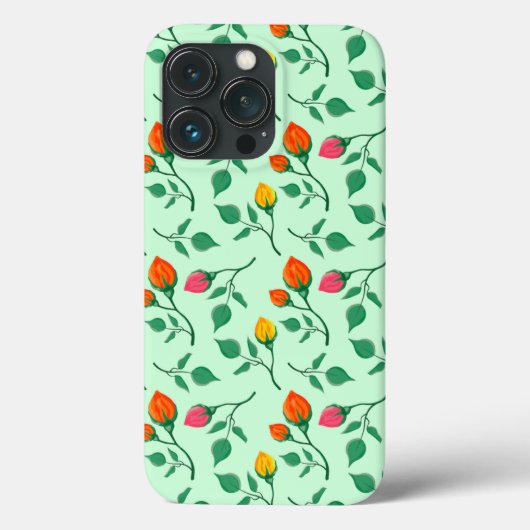 Florence met gekleurde rozen bloemen Case-Mate iPhone case (Achterkant)
