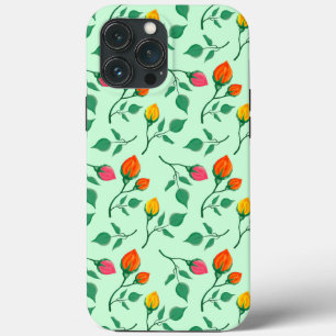 Florence met gekleurde rozen bloemen Case-Mate iPhone case