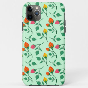 Florence met gekleurde rozen bloemen Case-Mate iPhone case