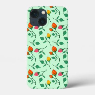 Florence met gekleurde rozen bloemen Case-Mate iPhone case