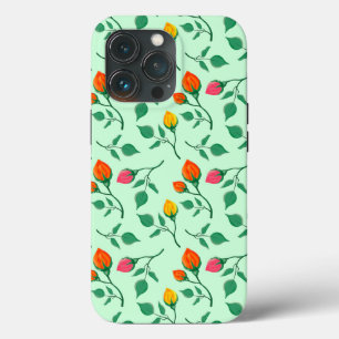 Florence met gekleurde rozen bloemen Case-Mate iPhone case
