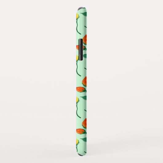 Florence met gekleurde rozen bloemen Case-Mate iPhone case (Achterkant/rechts)