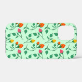 Florence met gekleurde rozen bloemen Case-Mate iPhone case (Achterkant (horizontaal))