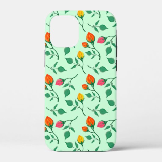 Florence met gekleurde rozen bloemen Case-Mate iPhone case (Achterkant)