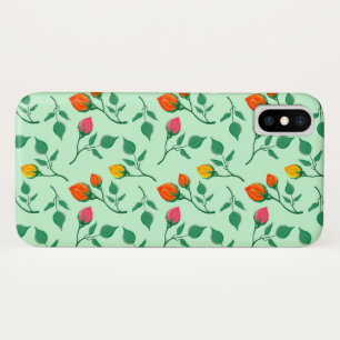 Florence met gekleurde rozen bloemen Case-Mate iPhone case