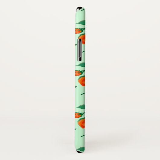 Florence met gekleurde rozen bloemen Case-Mate iPhone case (Achterkant / rechts)