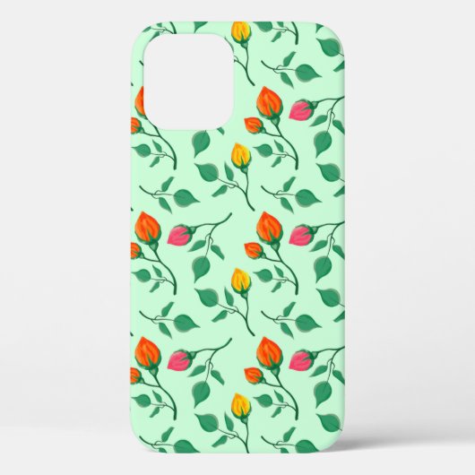 Florence met gekleurde rozen bloemen Case-Mate iPhone case (Achterkant)