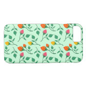 Florence met gekleurde rozen bloemen Case-Mate iPhone case (Achterkant (Horizontaal))