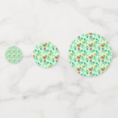 Florence met gekleurde rozen bloemen confetti (Achterkanten)