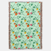 Florence met gekleurde rozen bloemen deken (Voorkant Verticaal)