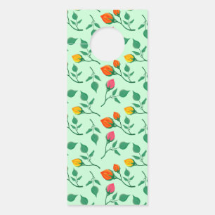 Florence met gekleurde rozen bloemen deurhanger
