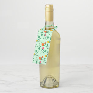 Florence met gekleurde rozen bloemen flessenhanger