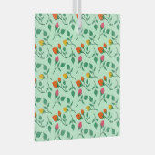 Florence met gekleurde rozen bloemen glas ornament (Voorkant Rechts)