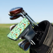 Florence met gekleurde rozen bloemen golfheadcover (Insitu)