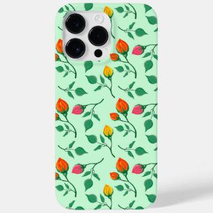 Florence met gekleurde rozen bloemen Hoesje-Mat Case-Mate iPhone 14 Pro Max Hoesje