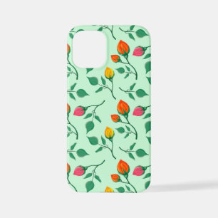 Florence met gekleurde rozen bloemen iPhone 12 mini hoesje
