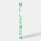 Florence met gekleurde rozen bloemen iPhone hoesje (Linkerkant)