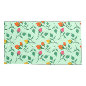 Florence met gekleurde rozen bloemen kussensloop (Achterkant)