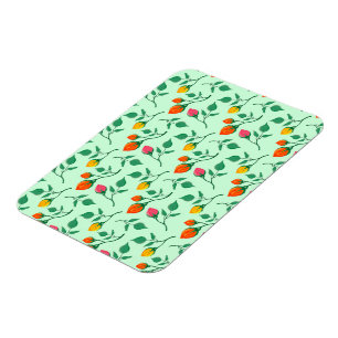 Florence met gekleurde rozen bloemen magneet