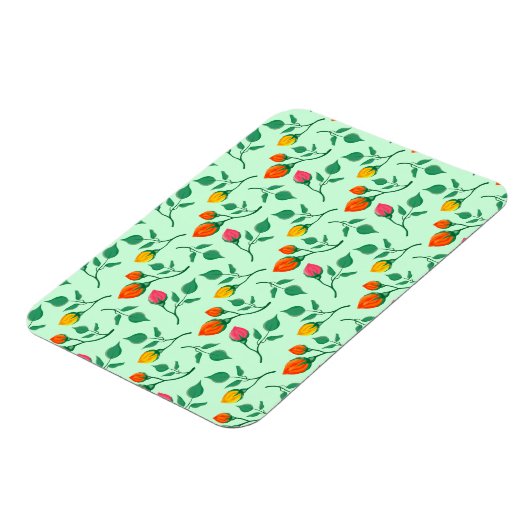 Florence met gekleurde rozen bloemen magneet (Linkerzijde)