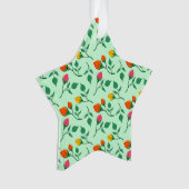 Florence met gekleurde rozen bloemen ornament (voorkant)