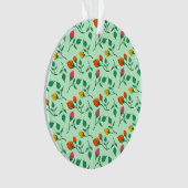 Florence met gekleurde rozen bloemen ornament (voorkant)