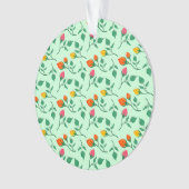 Florence met gekleurde rozen bloemen ornament (voorkant)
