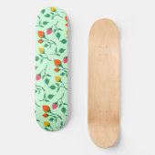 Florence met gekleurde rozen bloemen persoonlijk skateboard (Voorkant)