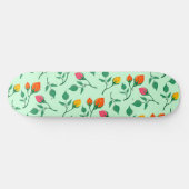 Florence met gekleurde rozen bloemen persoonlijk skateboard (Horizontaal)