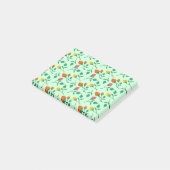 Florence met gekleurde rozen bloemen post-it® notes (Schuin)