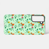 Florence met gekleurde rozen bloemen samsung galaxy hoesje (Achterkant horizontaal)