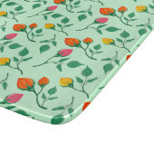 Florence met gekleurde rozen bloemen snijplank (Hoek)