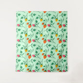 Florence met gekleurde rozen bloemen wandkleed (Voorkant)