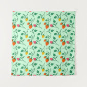Florence met gekleurde rozen bloemen wandkleed (Voorkant)