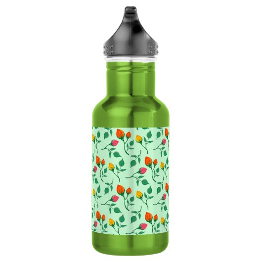 Florence met gekleurde rozen bloemen waterfles  (Rechts)