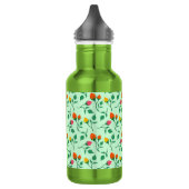 Florence met gekleurde rozen bloemen waterfles  (Links)