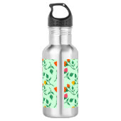 Florence met gekleurde rozen bloemen waterfles (Achterkant)