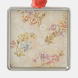 Florence met pinda's, lielies en rozen voor S Metalen Ornament