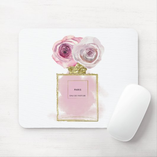 Florence Mode Perfume Flaconroze Roses Glam Muismat (Met muis)