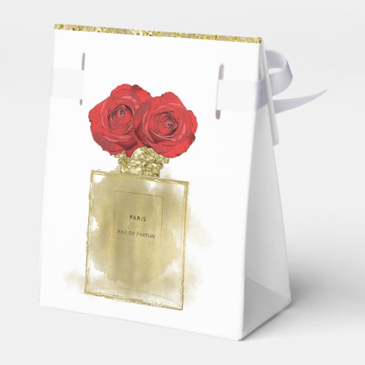 Florence Mode Perfume Fles Red Roses Gold Glam Bedankdoosjes (Achterkant)