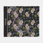 Florence naadloze patroon kleurrijke gepersonalise fleece deken (Voorkant (Horizontaal))