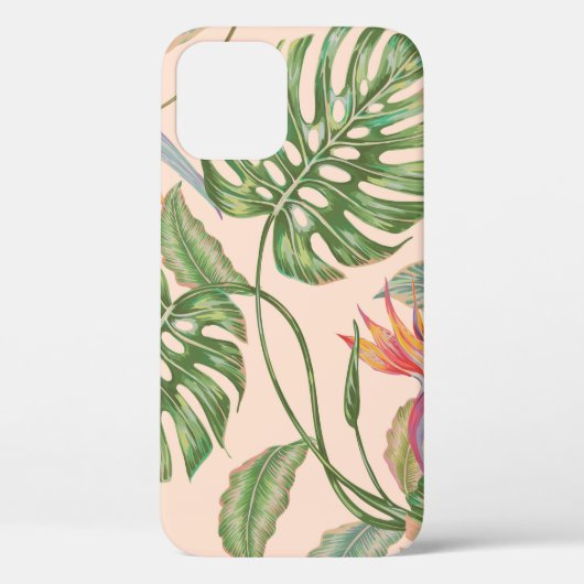 Florence naadloze  tropische ondergrond Case-Mate iPhone case (Achterkant)