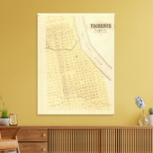 Florence, Nebraska Canvas Afdruk (Insitu (Woonkamer))