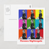 florence nightengale POPART-Shirts & Gifts Briefkaart (Voorkant / Achterkant)