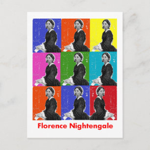 florence nightengale POPART-Shirts & Gifts Briefkaart