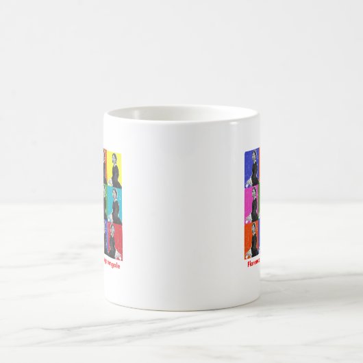 florence nightengale POPART-Shirts & Gifts Koffiemok (Center)