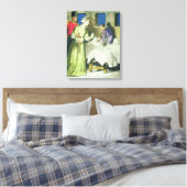 Florence Nightingale (1820-1910) van 'Peeps tot Canvas Afdruk (Insitu (Slaapkamer))