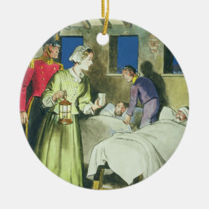 Florence Nightingale (1820-1910) van 'Peeps tot Keramisch Ornament