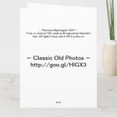 Florence Nightingale 1891 Kaart (Achterkant)